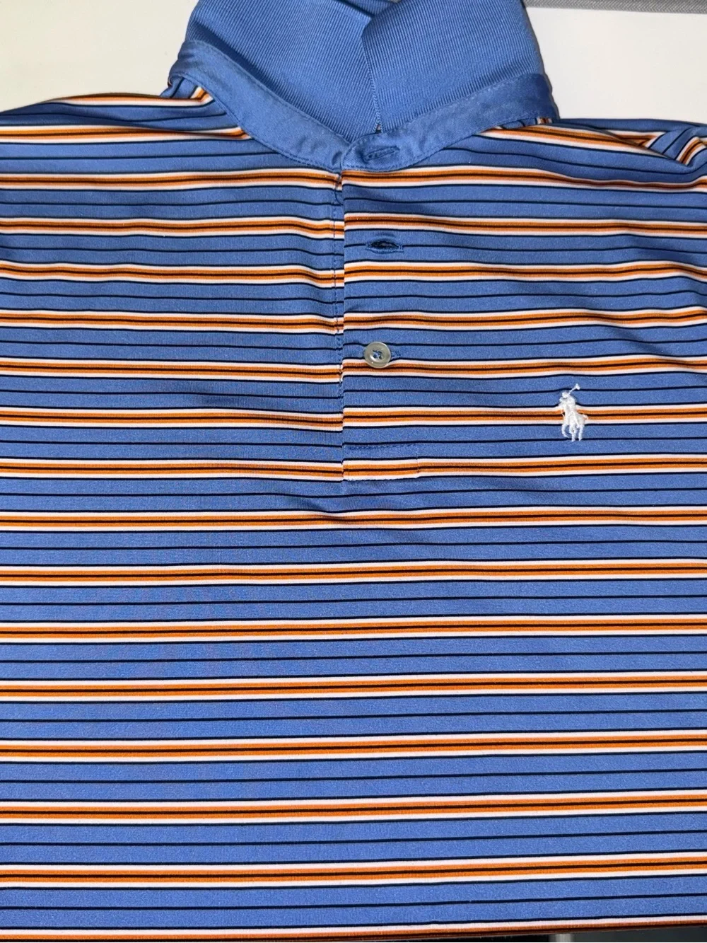 Polo by Ralph Lauren kids Blue Multi-Stripe Polo Shirt